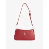 Vivienne Westwood Tasha Mini Croc Embossed Red Leather Shoulder Phone