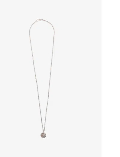 Vivienne Westwood Mens Rhodium Richmond Silver-toned Plated Brass Pendant Necklace