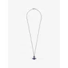 Vivienne Westwood Mens Ruthe / Tanzani / Purple Rina Orb Brass Necklace