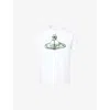 Vivienne Westwood Crew Neck Graphic Print Short Sleeves In White
