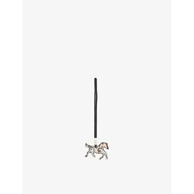 Vivienne Westwood Horse Pony Hair-leather Bag Charm In Multi