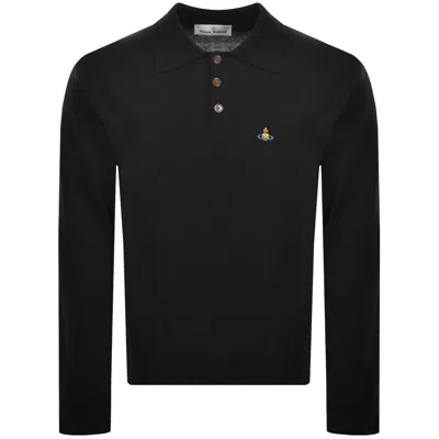 Vivienne Westwood Merino Wool Polo Black