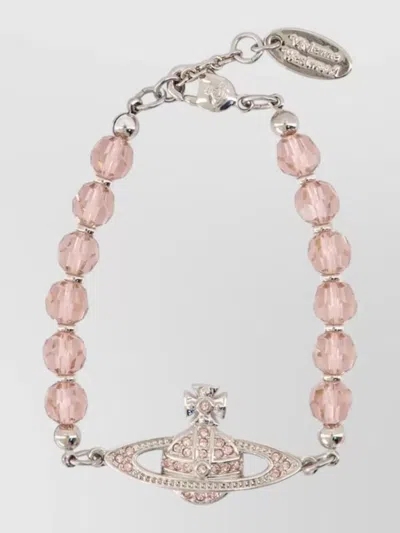 Vivienne Westwood Metal Bracelet In Pink