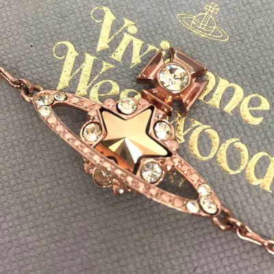 Pre-owned Vivienne Westwood Metal Charm Bracelet () In Gold