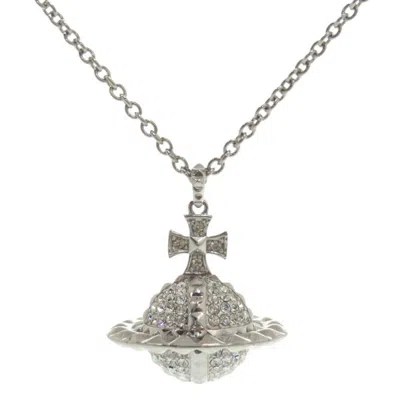 Pre-owned Vivienne Westwood Metal Necklace () In Silver