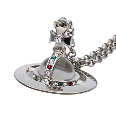 Pre-owned Vivienne Westwood Metal Necklace () In Silver