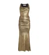 Vivienne Westwood Liz Jersey Dress Disco Jersey Gold Xs Women In Gold