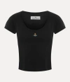Vivienne Westwood Micro Lollo T-shirt Cotton Black L Women