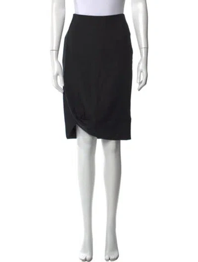 Pre-owned Vivienne Westwood Midi Length Skirt In Black