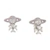 Vivienne Westwood Mila Orb Earrings In Metallic