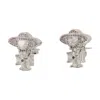 Vivienne Westwood Mila Orb Earrings In Metallic