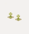 Vivienne Westwood Mila Earrings Gold-peridot-yellow-cz Gold-peridot-yellow-cz Women