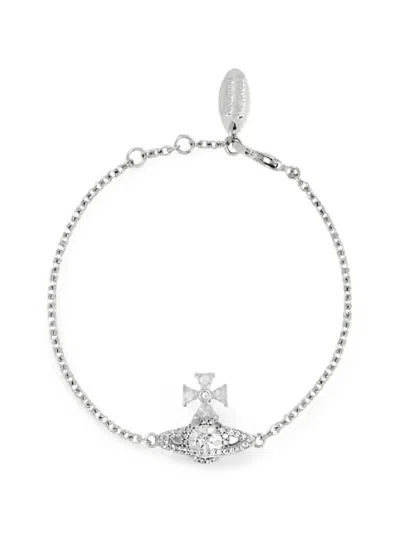 Vivienne Westwood Mila Orb Bracelet In Neutral