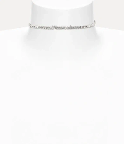 Vivienne Westwood Millicent Choker Silver Women