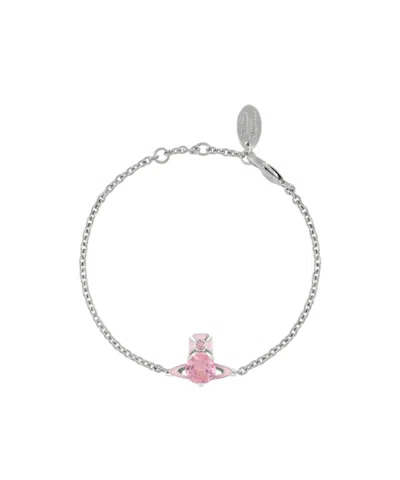 Vivienne Westwood Millie Orb Pendant Bracelet In Brown