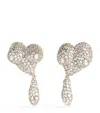 Vivienne Westwood Mimosa Pavé Earrings In Silver