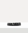 Vivienne Westwood Mini Alex Charm Belt Mini Croc-embossed Black One Size Women