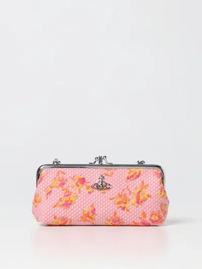 Vivienne Westwood Crossbody Bags  Woman In Pink