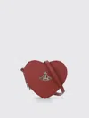Vivienne Westwood Red Louise Heart Crossbody Bag In Rot