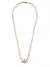 Vivienne Westwood Collana Mini Bas Relief In White