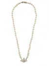 Vivienne Westwood Collana Mini Bas Relief In White