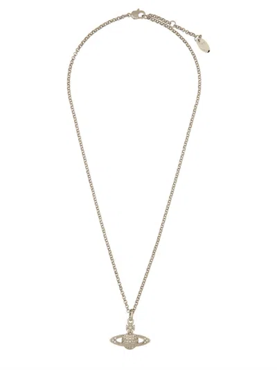 Vivienne Westwood Mini Bas Relief Pendant Necklace In Multi