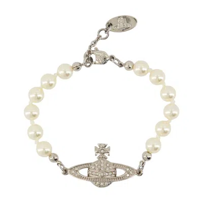 Vivienne Westwood Mini Bracelet In Silver