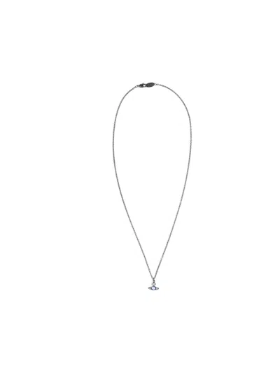 Vivienne Westwood Mini Brass Bijou Earrings In Silver