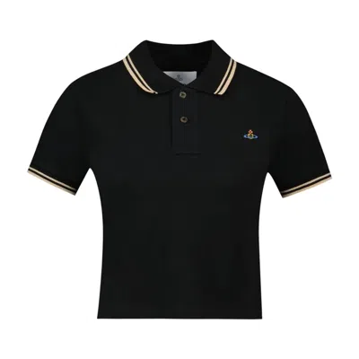 Vivienne Westwood Mini Classic Polo -  - Cotton - Black