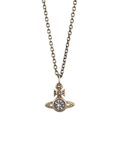 Pre-owned Vivienne Westwood Mini Crystal Orb Necklace