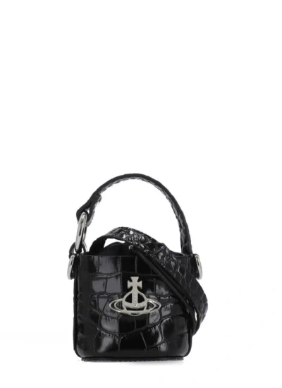 Vivienne Westwood Mini Daisy Bag In Black