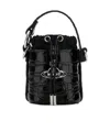 Vivienne Westwood Mini Daisy Bucket Bag In Black