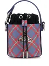Vivienne Westwood Mini Daisy Bucket Bag In Blue