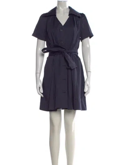Pre-owned Vivienne Westwood Mini Dress In Blue