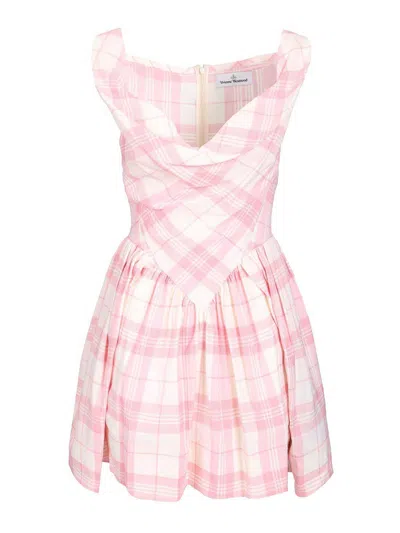 Vivienne Westwood Mini Dress In Pink