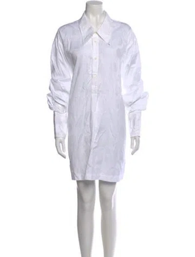Pre-owned Vivienne Westwood Mini Dress In White