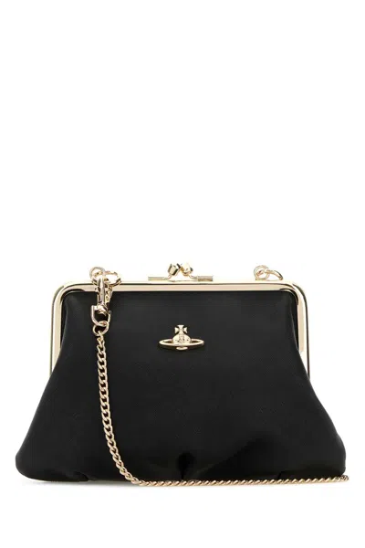 Vivienne Westwood Mini Frame Purse - A Timeless Accessory In Black
