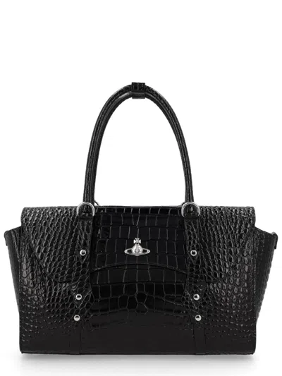Vivienne Westwood Mini Handbag In Black