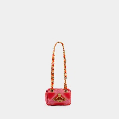 Vivienne Westwood Vinnie Bag In Pink