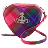 Vivienne Westwood Mini Heart Crossbody In Multi