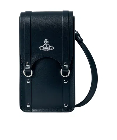 Vivienne Westwood Mini Max Cross Body Bag In Black