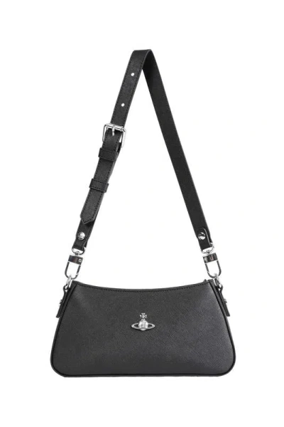 Vivienne Westwood Mini Phone Handbag - Stylish And Functional In Black