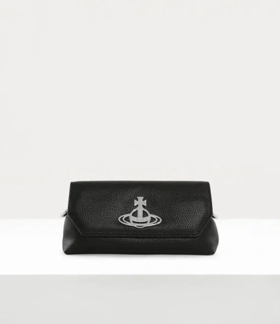 Vivienne Westwood Mini Pouch Chain Bag Faux Leather Black One Size Women