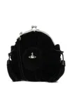 Vivienne Westwood Rosie Shoulder Bag With Tassel And Handle In Black