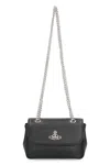 Vivienne Westwood Mini Shoulder Bag Purse Chain In Black