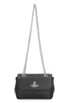 Vivienne Westwood Mini Shoulder Bag Purse Chain In Black