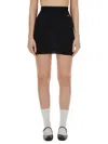 Vivienne Westwood Logo Embroidered T-shirt In Black