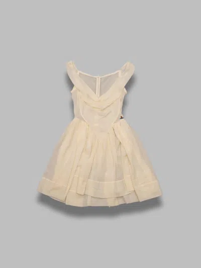 Vivienne Westwood Mini Sunday Dress In Brown