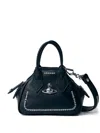Vivienne Westwood Mini Yasmine Shoulder Bag In Black