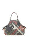 Vivienne Westwood Borsa A Mano Yasmine Mini In Similpelle Stampata Donna In Multi